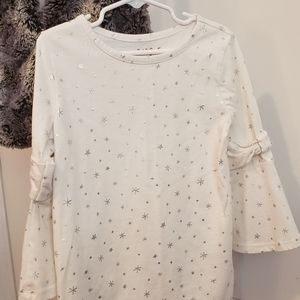 Cat & Jack - 3/4 Length Bell Sleeve Top
